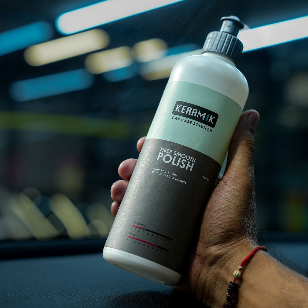 Fiber Smooth Car Dashboard Polish by Keramik Car care