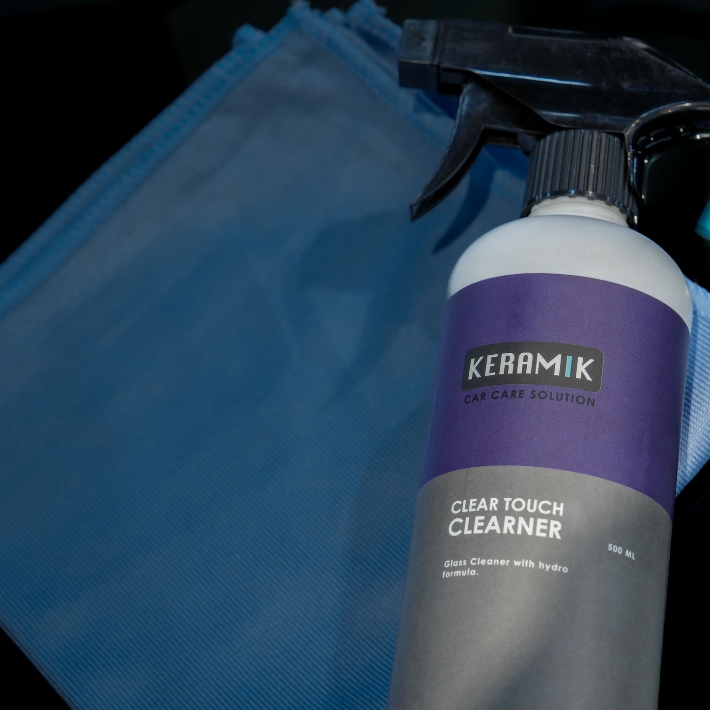 Mirror Touch Glass Shine for Cars by Keramik Car care